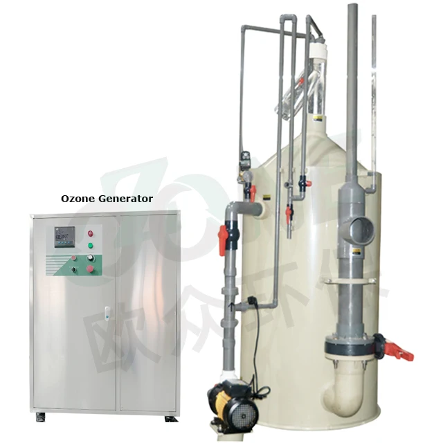 120M3 RAS factory nano bubble protein skimmer for sewage water aquaculture RAS fish farm protein skimmer