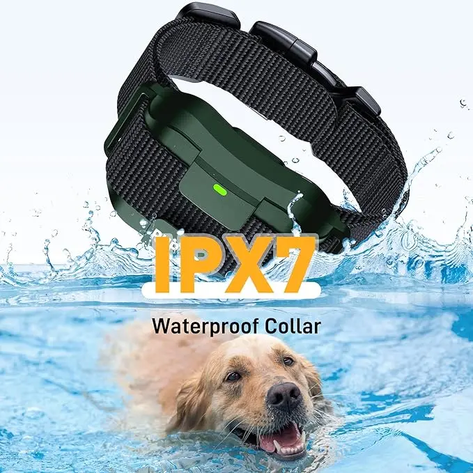 PATPET electronic bark collar dog training 2024 cheapest dog wired shock training collar rechargeable with remote control