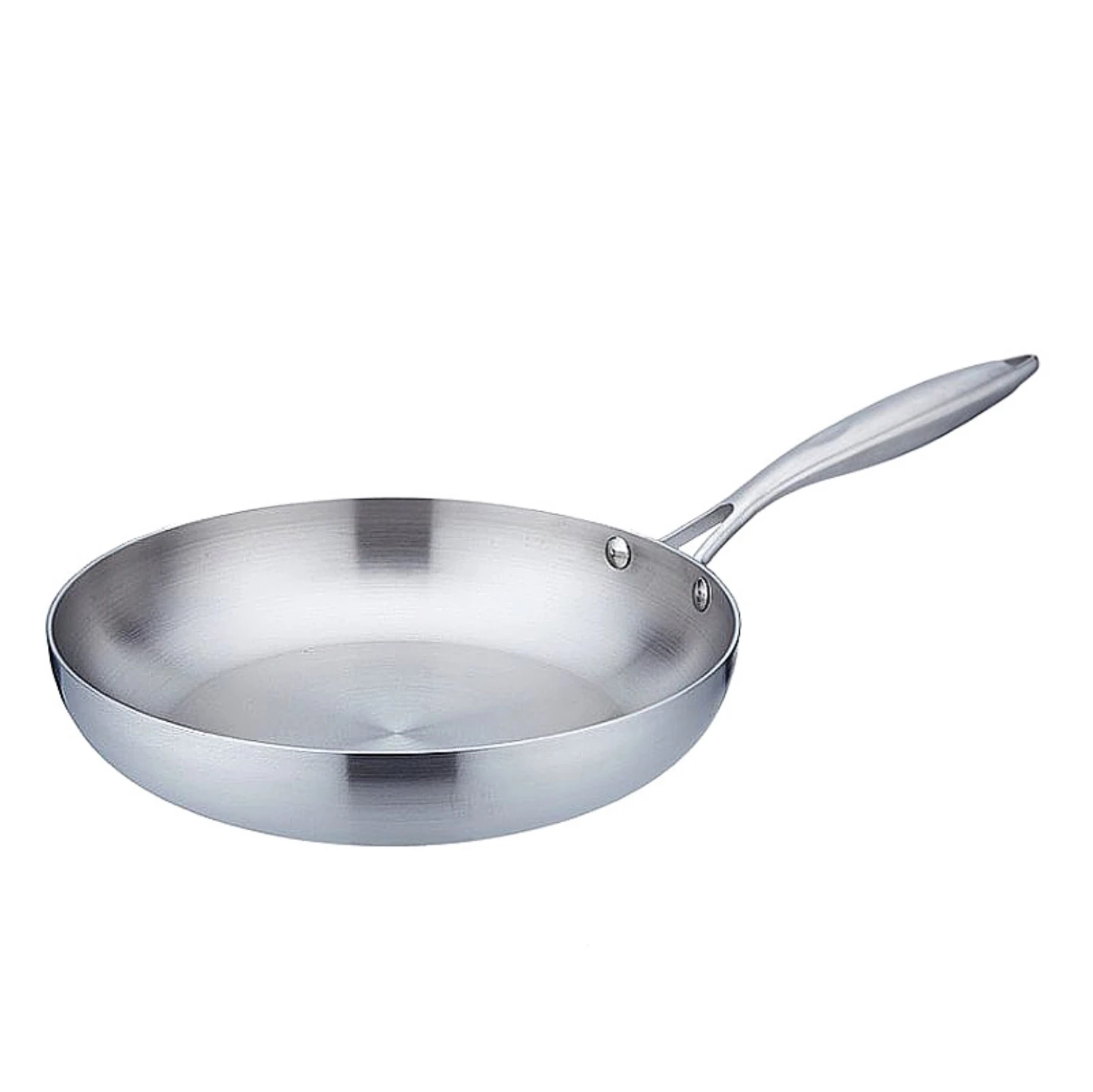 
2020 Stainless Steel 304 Induction and Cooking Pan For Kitchen metallic fry pan 