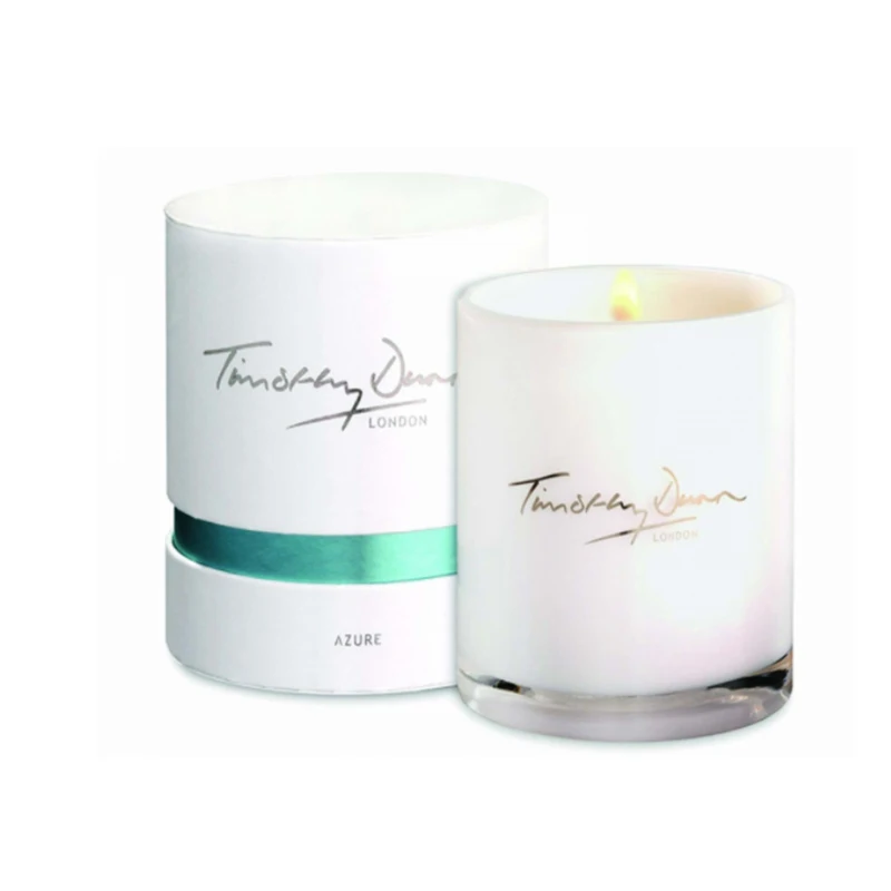 China Supplier Glass Soy Wax Candle Jar With Metal Lid, Cheap Wholesale Glass Candle Holder Jars With Luxury packing