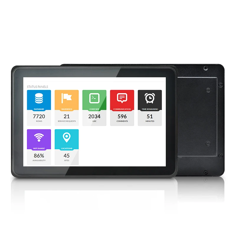 Usingwin Touch all in one pc low cost capacitive 10.1 inch lcd touch screen monitor for Hotel Service Equipment POS