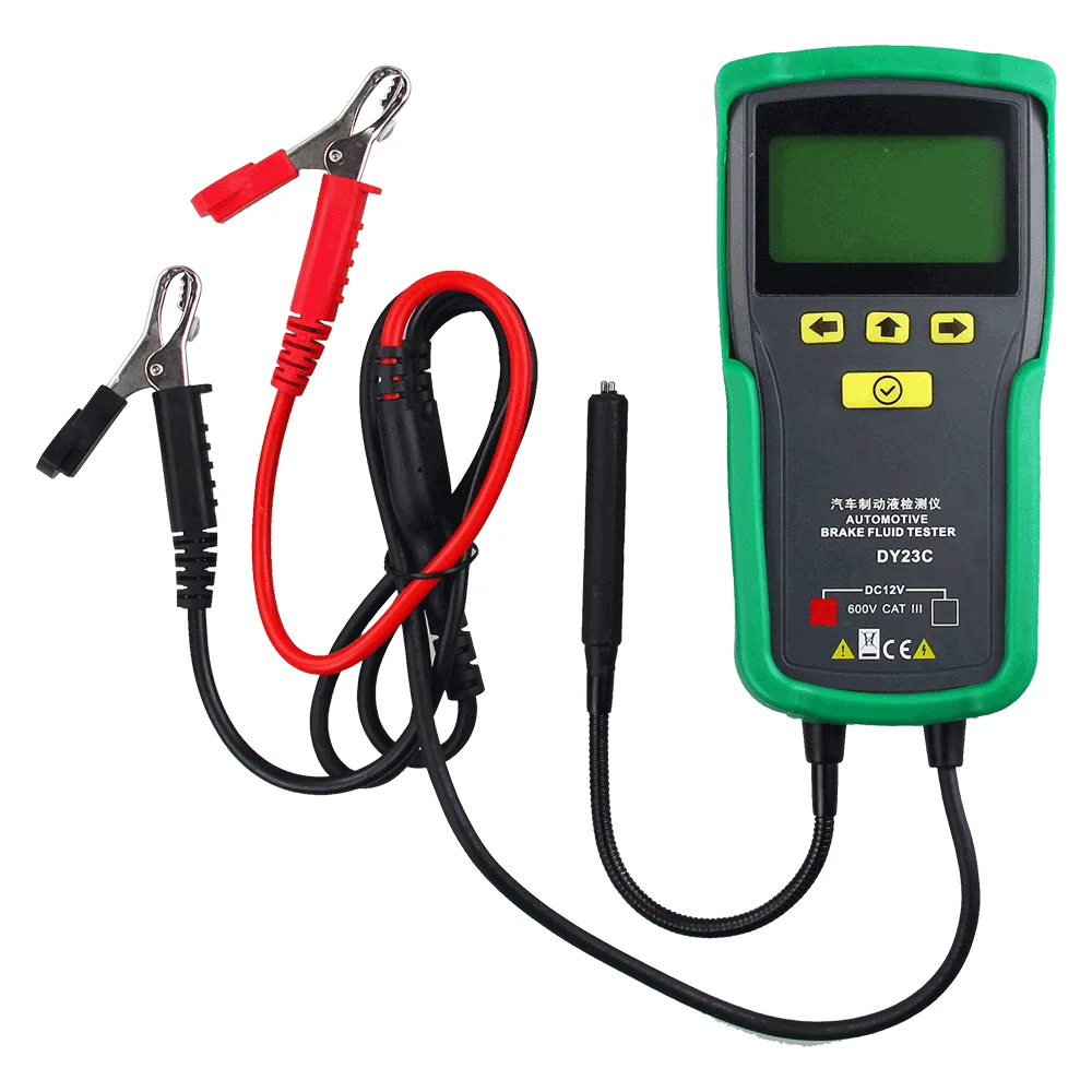 dy23c Automotive Auto Vehicle Car Oil Brake Fluid Tester Detector Water Content Check Universal Oil Quality DOT 3/4/5.1