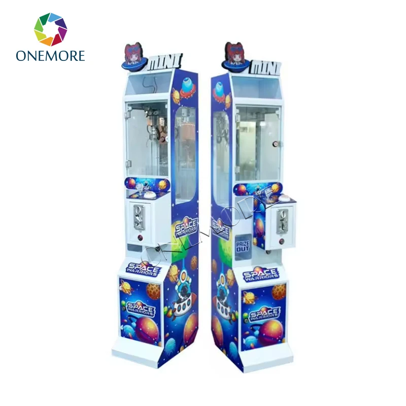 Electronic Mini Crane Claw Machine Coin Operated Gift Vending Machine Custom Arcade Plush Toy Mini Super Claw Crane Machine