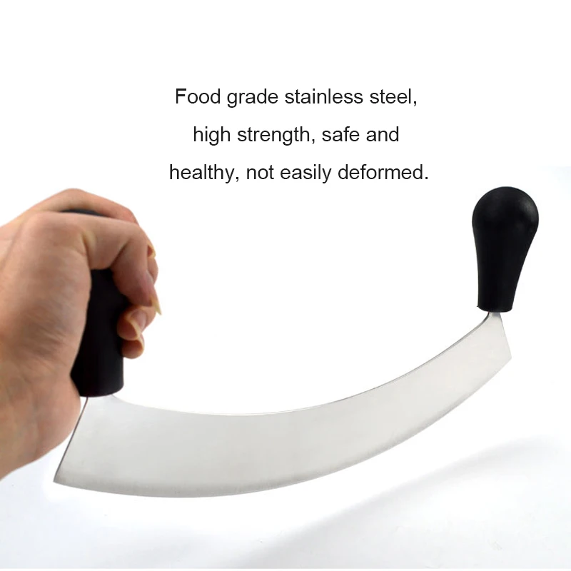 Pizza Cutter Stainless Steel Rocking Pizza Chopper High Quality Kitchen Knife Design Custom Cutter ToolUse For Waffle Cookies