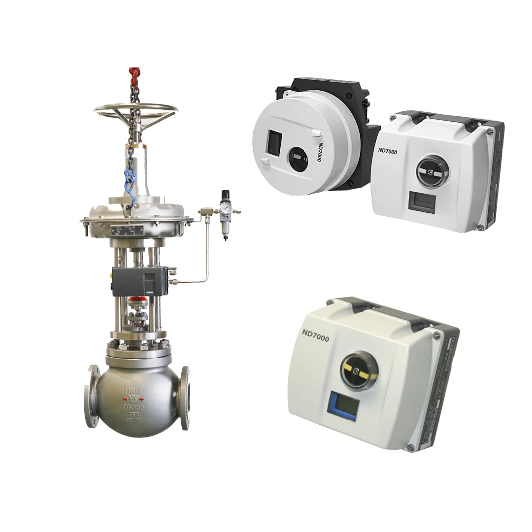 Valmet Neles ND7000 series Digital valve controller in stock With Chinese Control Valve and AUMA actuator