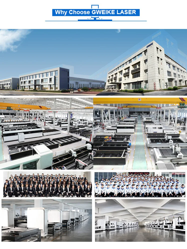 High precision China gweike LF3015CN Sheet Metal Process 1000W-6000w Fiber Laser cutting machine 3000W