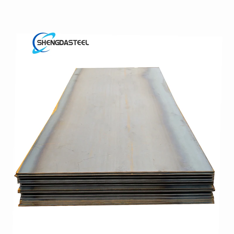 ASTM A36 A572 GR50 S355 J2 4x8 Iron Steel SS400 Hot Flat Plate Metal Sheets Mild Carbon Steel Plates