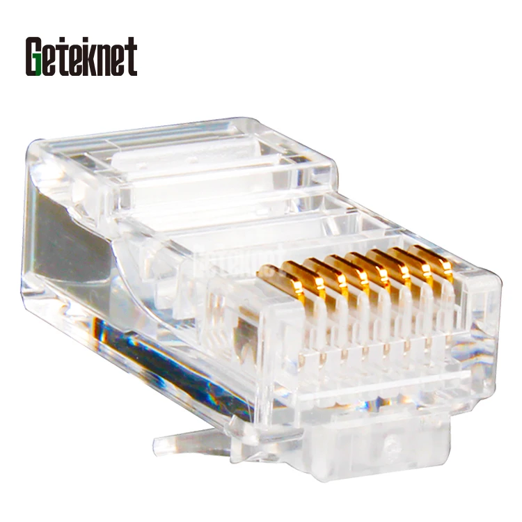 10 pack RJ45 plug Cat5e UTP Network modular RJ45 connecter 8P8C plug RJ45 coupler RJ45 cat5e connector Ethernet RJ45 connector