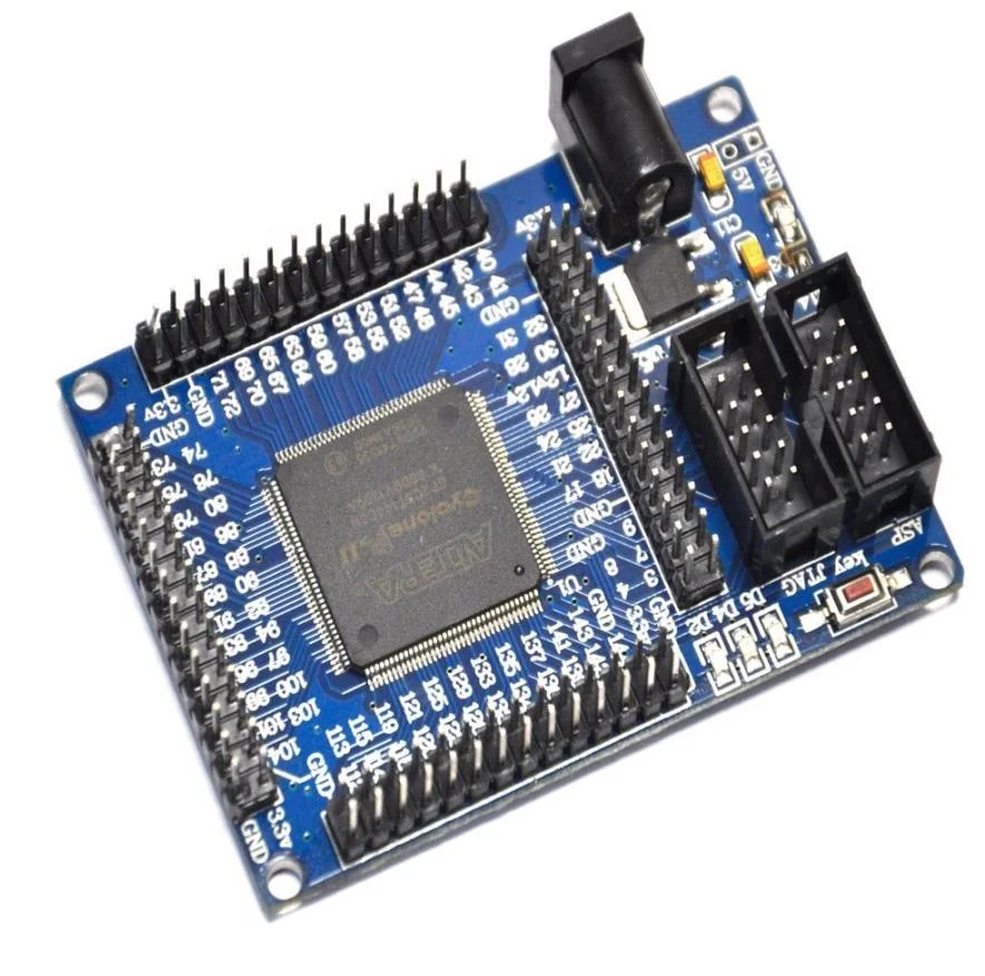 Taidacent 5V Power Supply 4Mbit EPCS4 FPGA Cyclone II EP2C5T144 FPGA Development Board Small System Learning Board