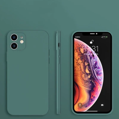 OEM/ODM 2021 Новый Прозрачный мягкий силиконовый резиновый защитный чехол с прямым фланцем для iPhone 11 12 13 mini