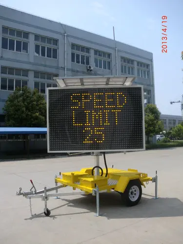 VMS LED Sign Display Trailer