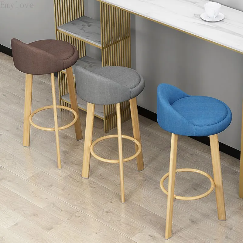 Hot sale bar chair wood wooden bar stools back kitchen breakfast bar counter chairs