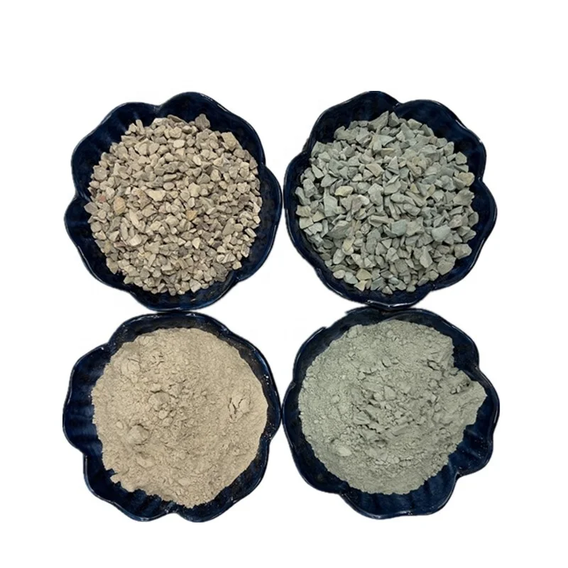 Zeolite powder of feed grade for fish pond culture boiling stone ball plant paving zeolite particles
