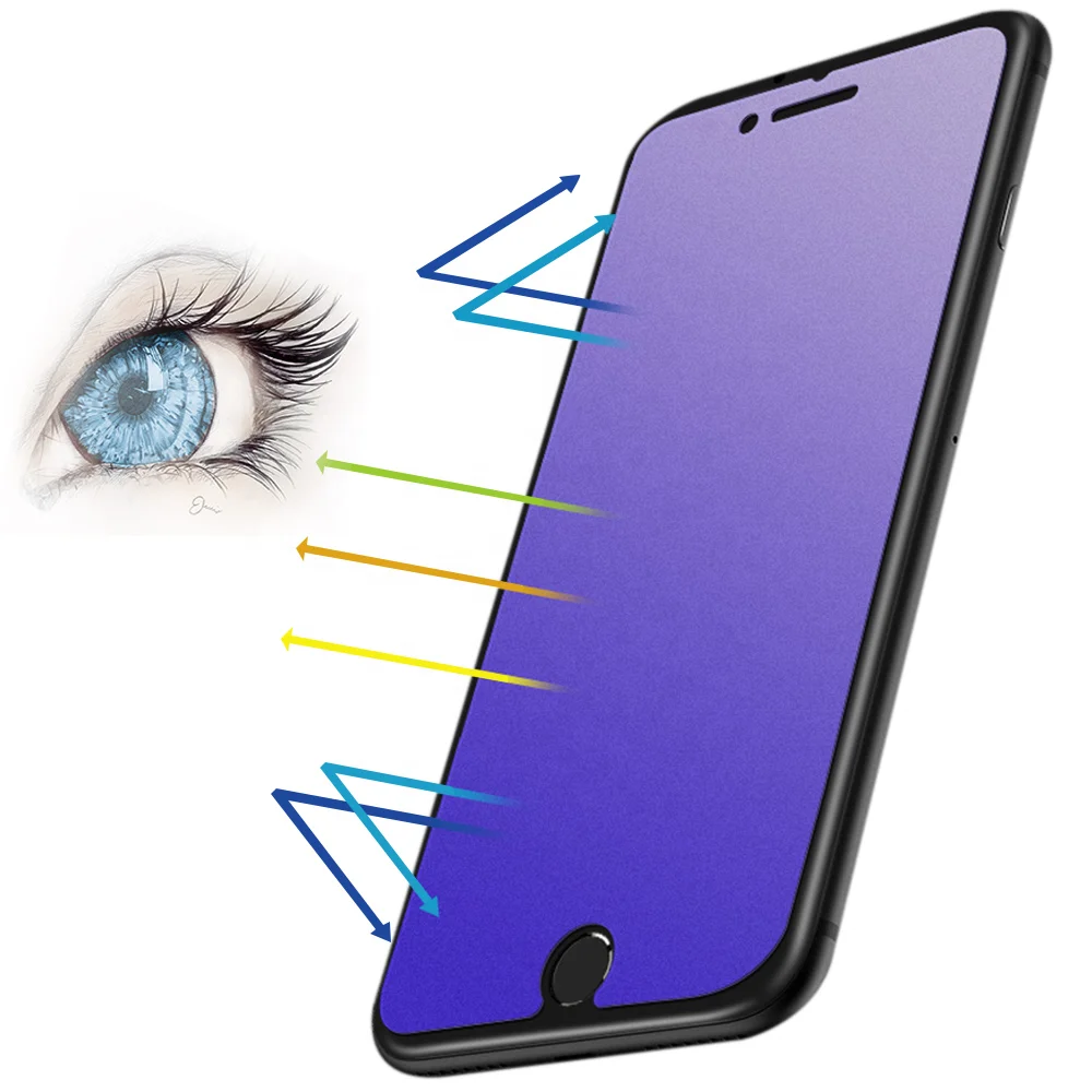 3 pack 9H Full coverage  Tempered Glass for iphone 13 pro max  Ag Anti Blue Light Screen protector