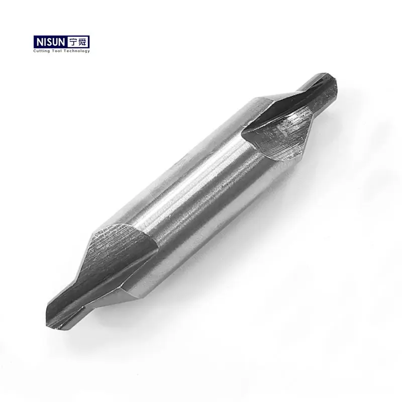 Custom Center Drill 2 Flutes HRC70 CNC Machine Milling Tools Metal Cemented Carbide Center Drill Bits For Metal