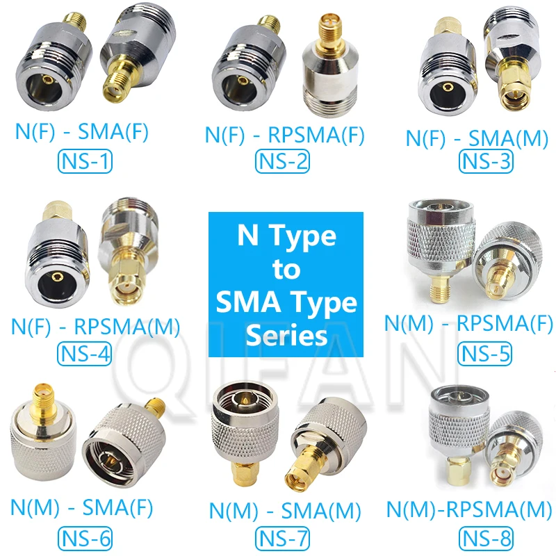  Коннектор sma rp-sma Tee прямоугольный адаптер BNC male TNC N-male N-female