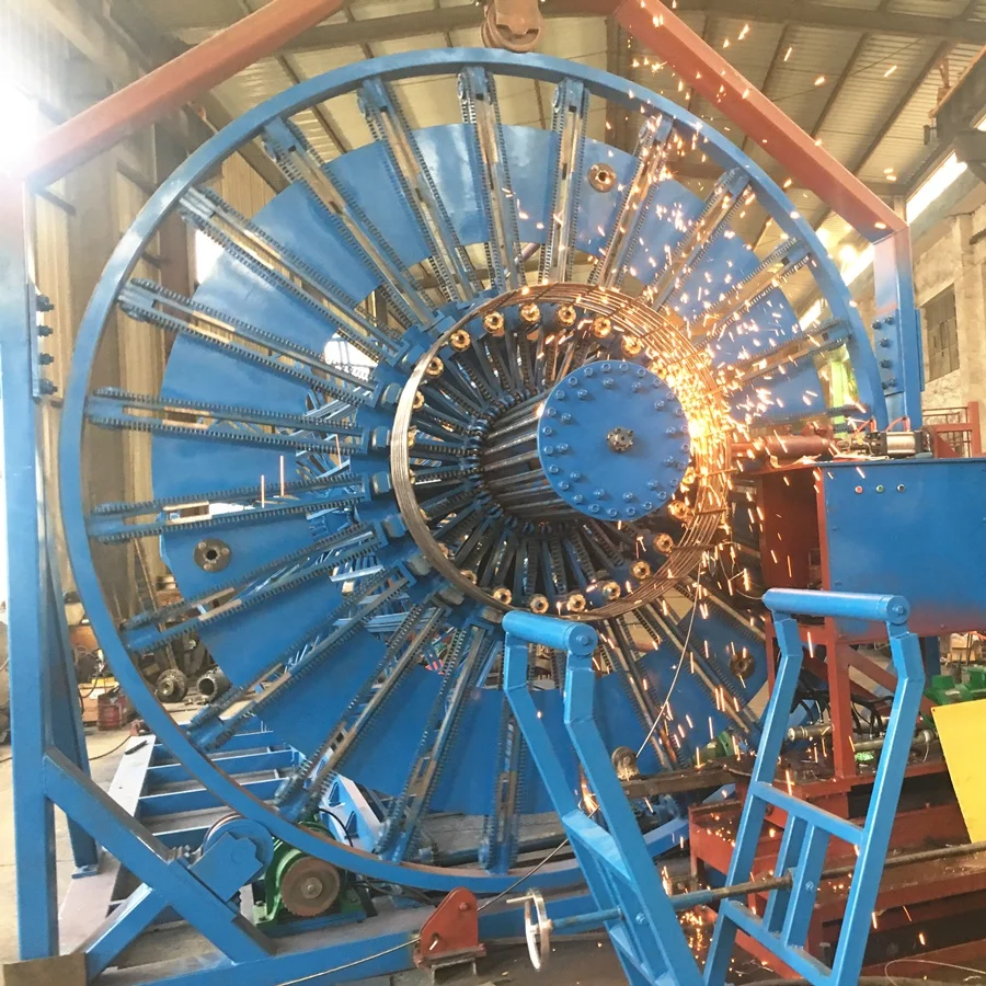 Reinforced Concrete Sewer Jacking Pipe Steel Bar Cage Welder