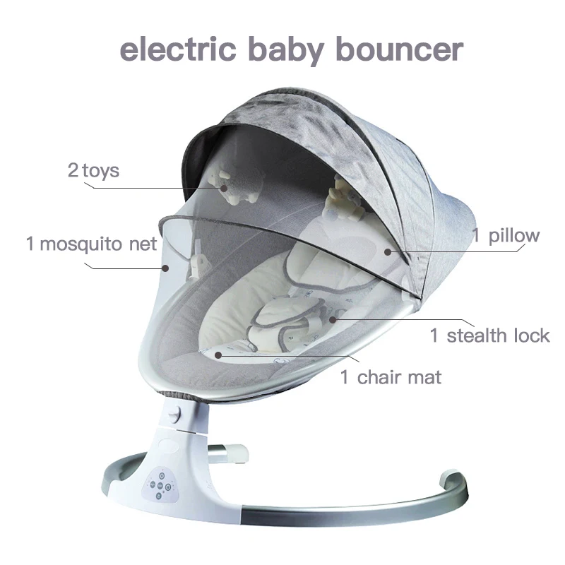 Made in China hanging sleeper crib hammock cradle bed Rocker bouncer baby swing high chair