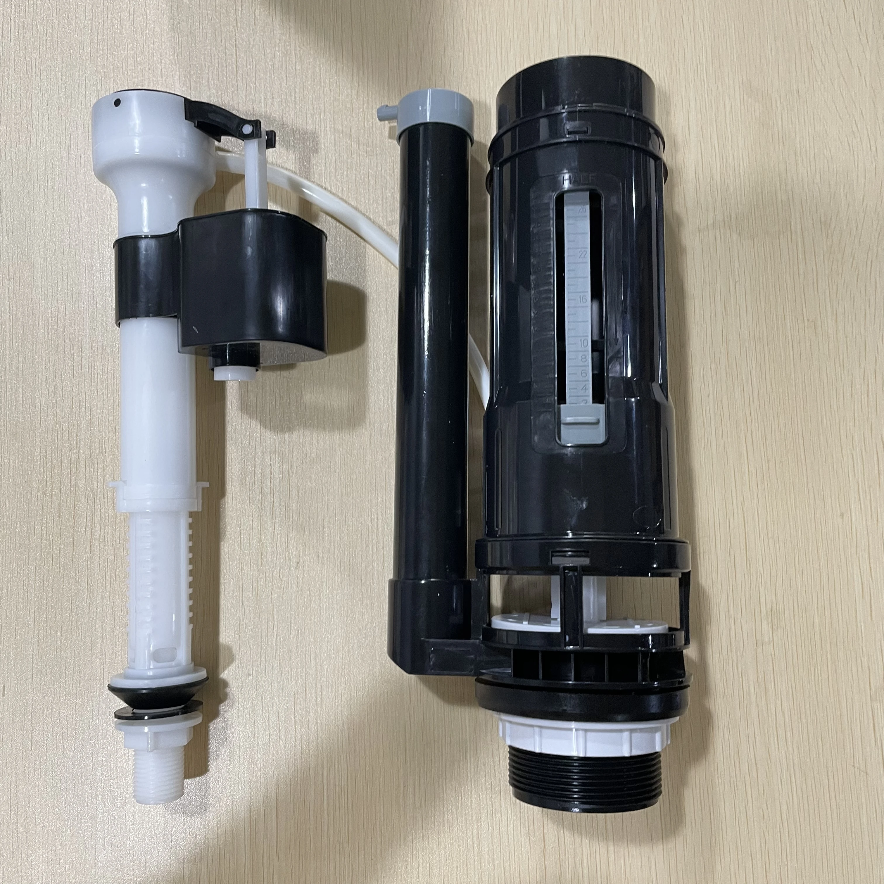 bathroom PP  Toilet Fittings Water-saving Dual Flush Valve WC Toilet