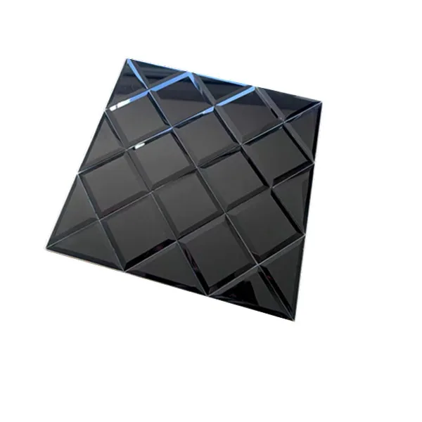 Glass tiles mirror tiles with self adhesive back tiles mirror wall stickers