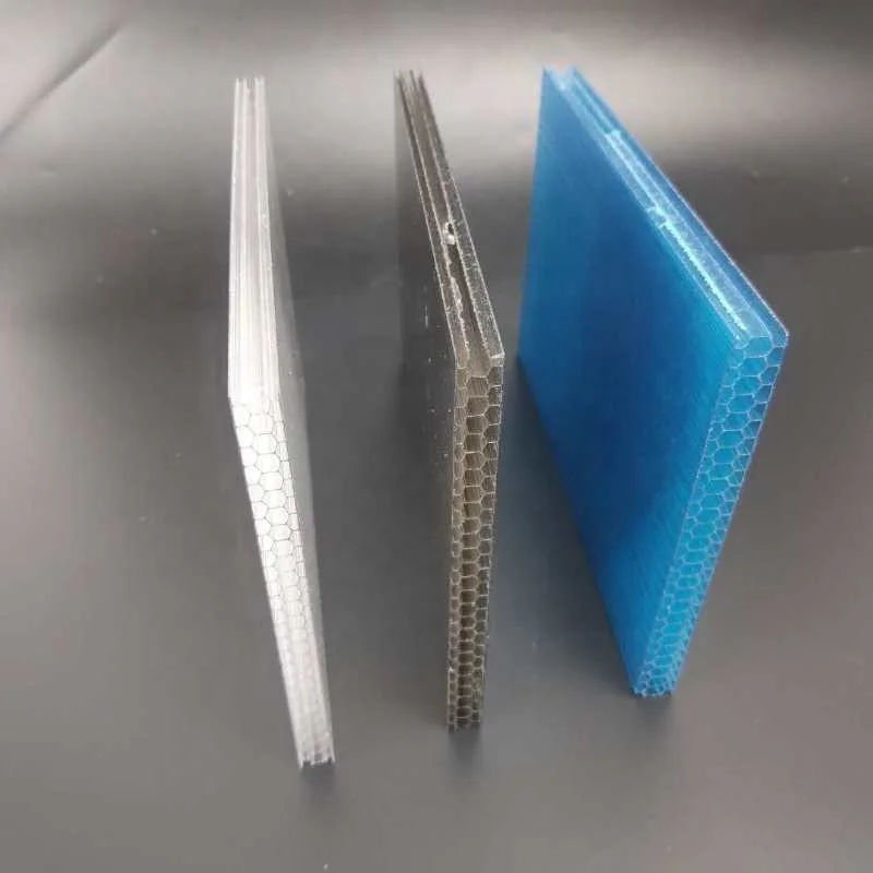 Low Cost 10Mm Clear Roofing Panel Multilayer Plastic Hollow Sheet Polycarbonate Sheet
