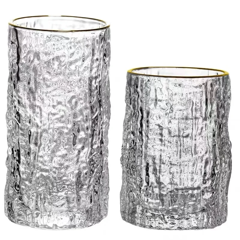 Wholesale glass cup 7oz 9oz beer Glass Mug Round whiskey glass water drinking Cup