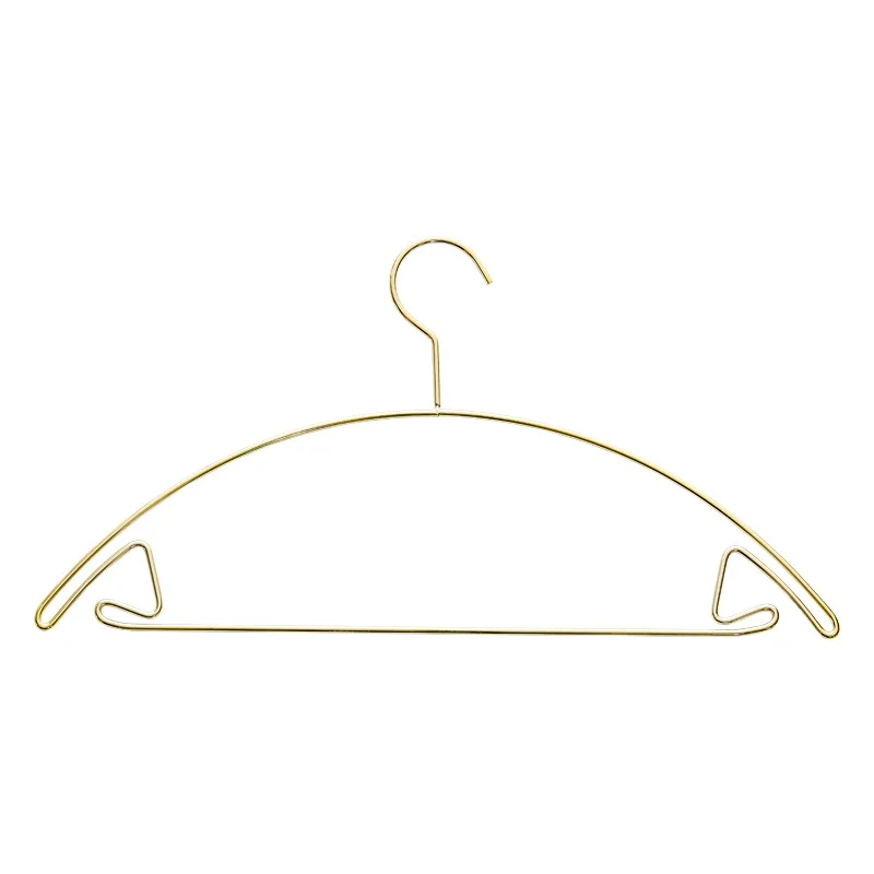 Fashion Anti-slip Multifunctional Hanger Brand Store Display Hanger Shirt Metal Clothes Hanger for Slip Dress