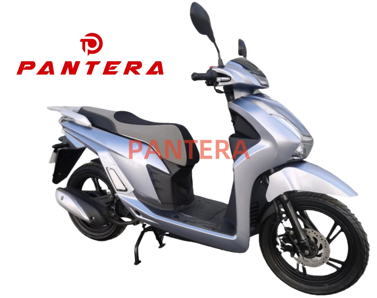 2024 High Heat Dissipation Disc Brake 125cc Gasoline Scooter Made in China