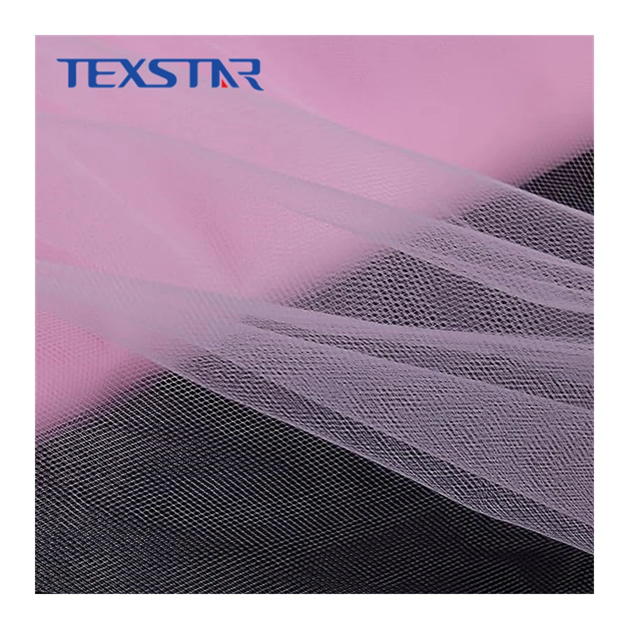 Wholesale 20D Nylon Soft Illusion Tulle Fabric Mesh For Bridal Veil Wedding Dress and Skirt