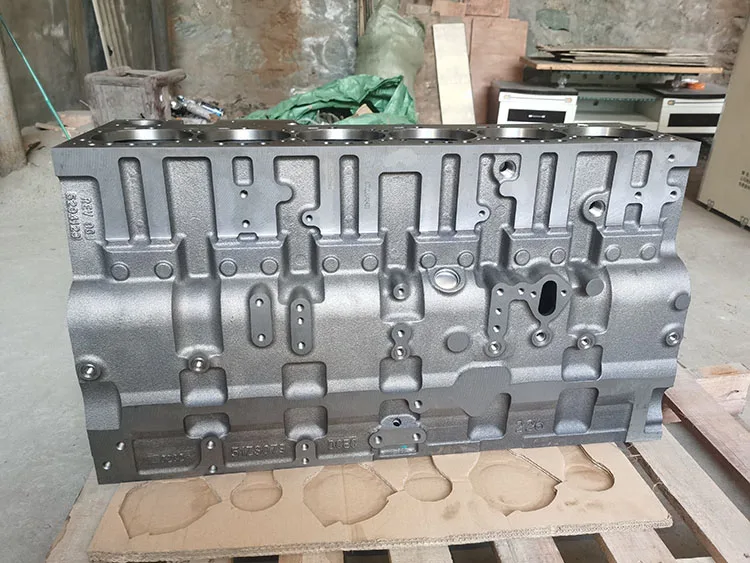 Stable quality tractor trailer cargo truck dumper tipper 6C diesel engine cylinder block kit