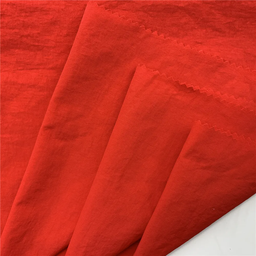 100% nylon crepe 228T nylon taslan waterproof peach skin beach shorts fabric