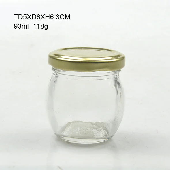 2oz 3oz 4oz shots jar mini glass mason jar jam food storage bottle with screw cap