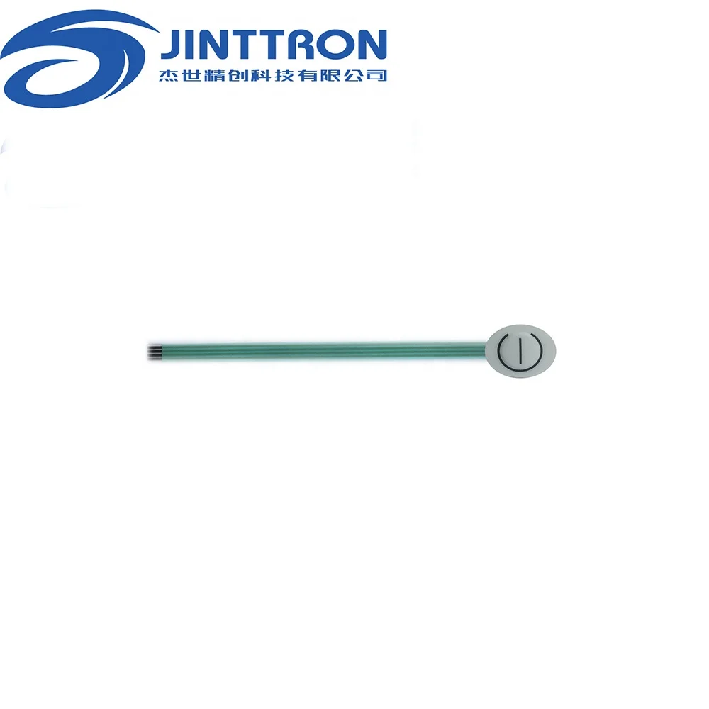 One button membrane keyboard power control panel