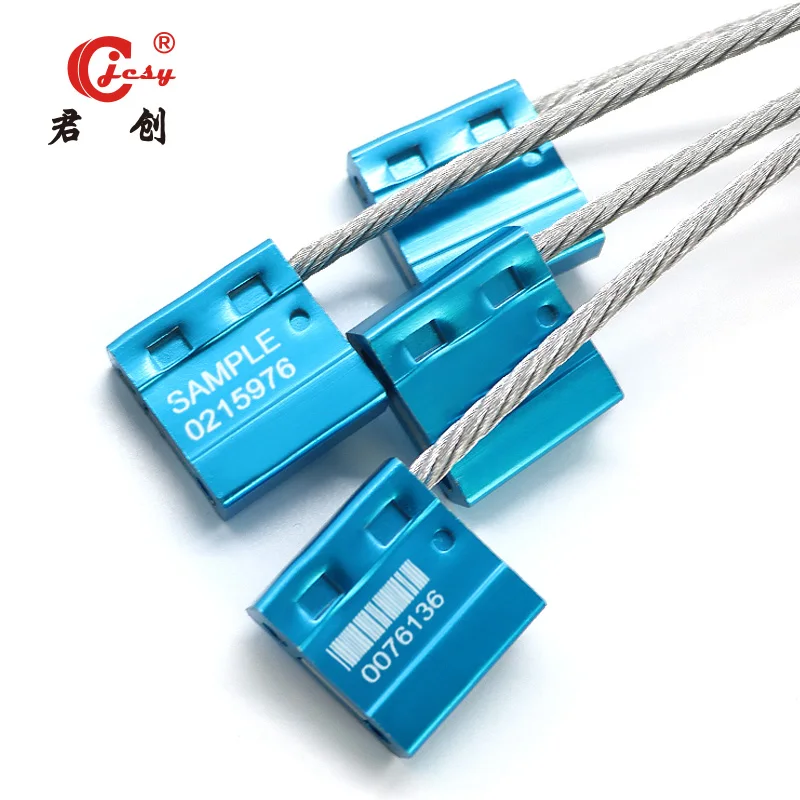 JCCS003  aluminum alloy steel wire cable sealing wire shhexagonal cable locks security seals