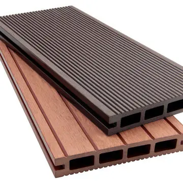 Modern Types Decorative Design Anti-Slip Hollow WPC Decking Floor Outdoor WPC Composite Decking Outdoor WPC Floor Decking