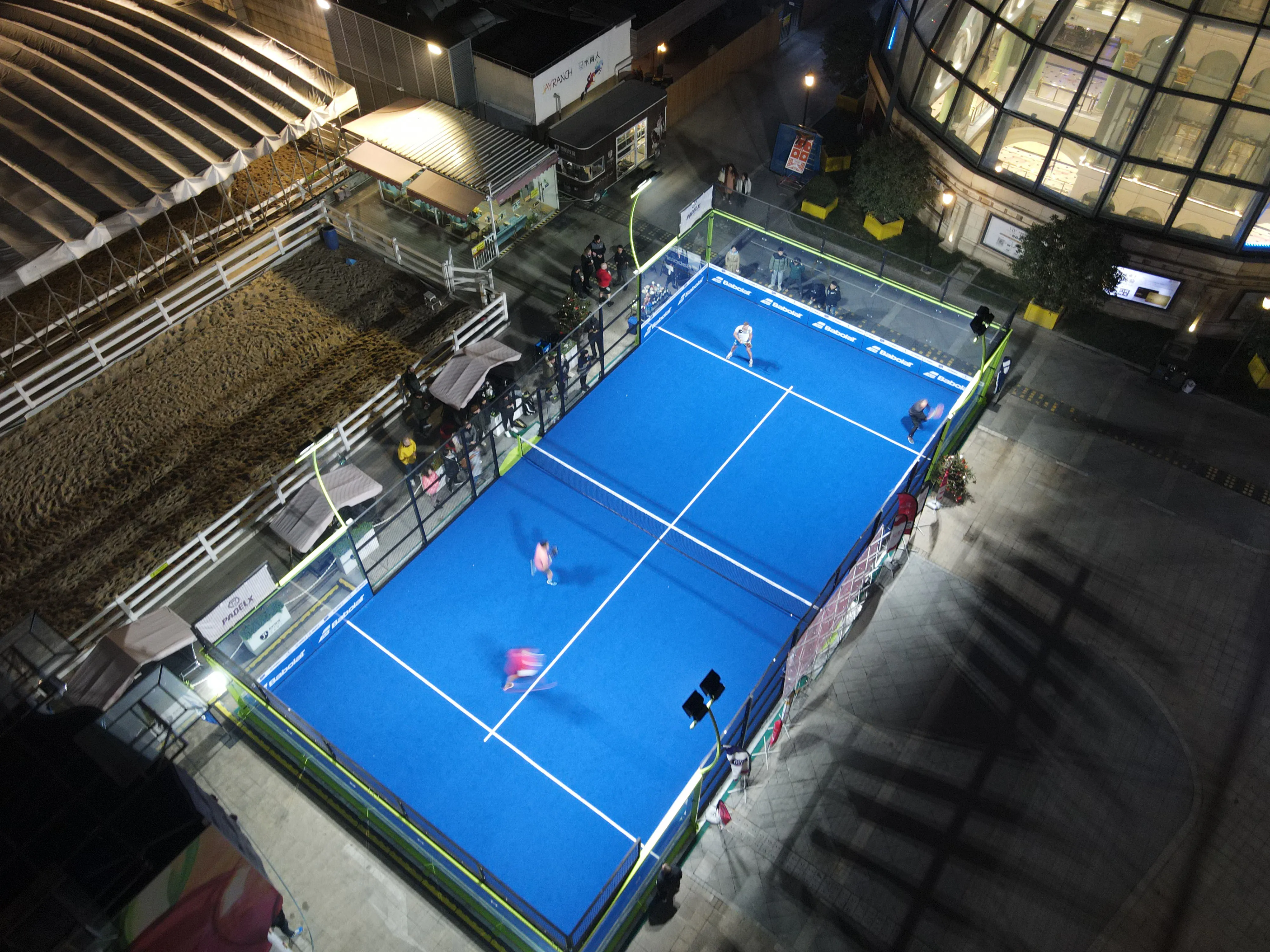 Наш новый дизайн теннисной площадки