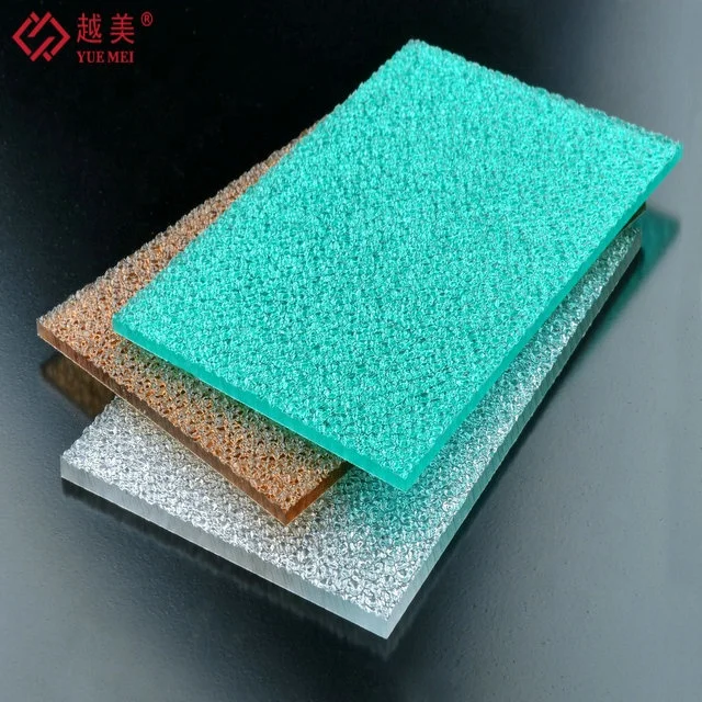 Lexan polycarbonate sheet PC panel price for greenhouse roofing