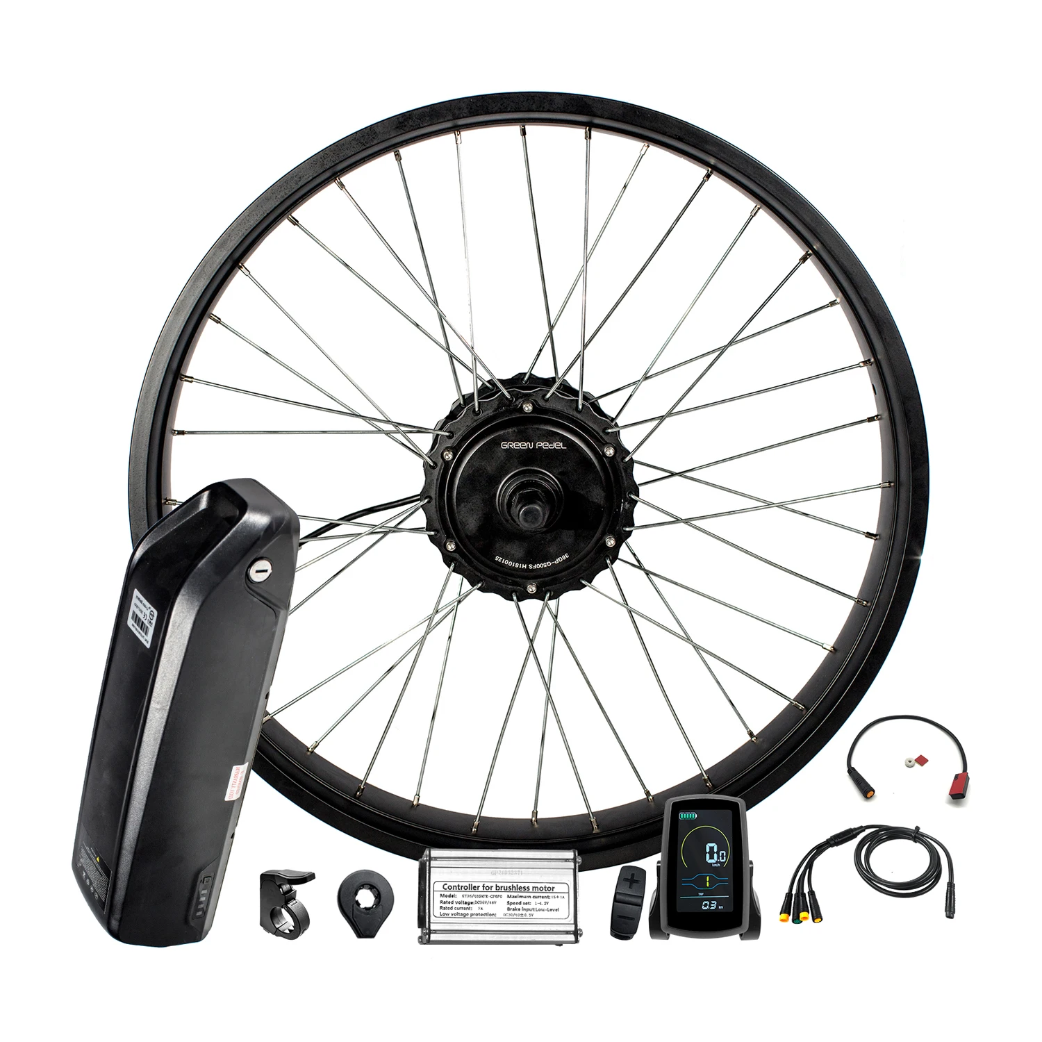 New Design 36v 48v 500w Ebike Longe Range Electric Bicycle Conversion Kits