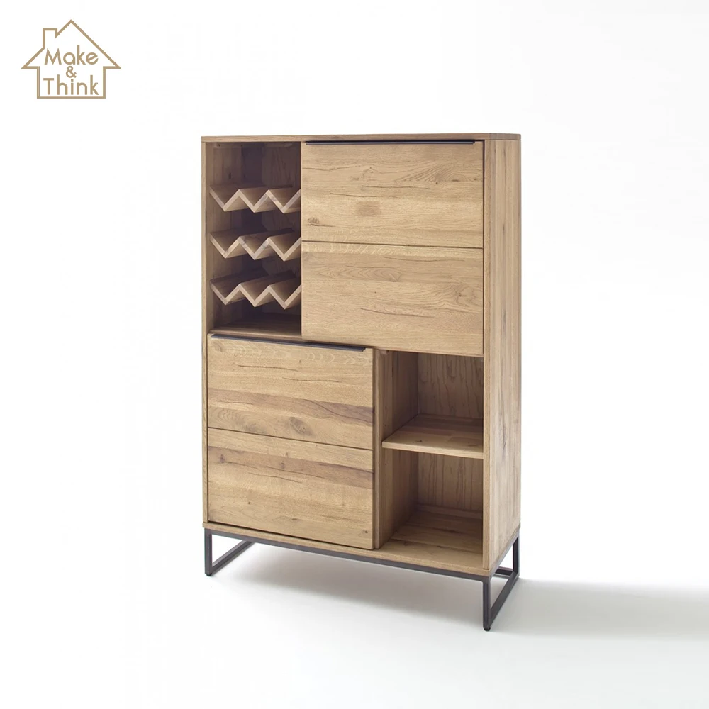 
Hot sale modern solid wood bedroom home storage drawer cabinet 