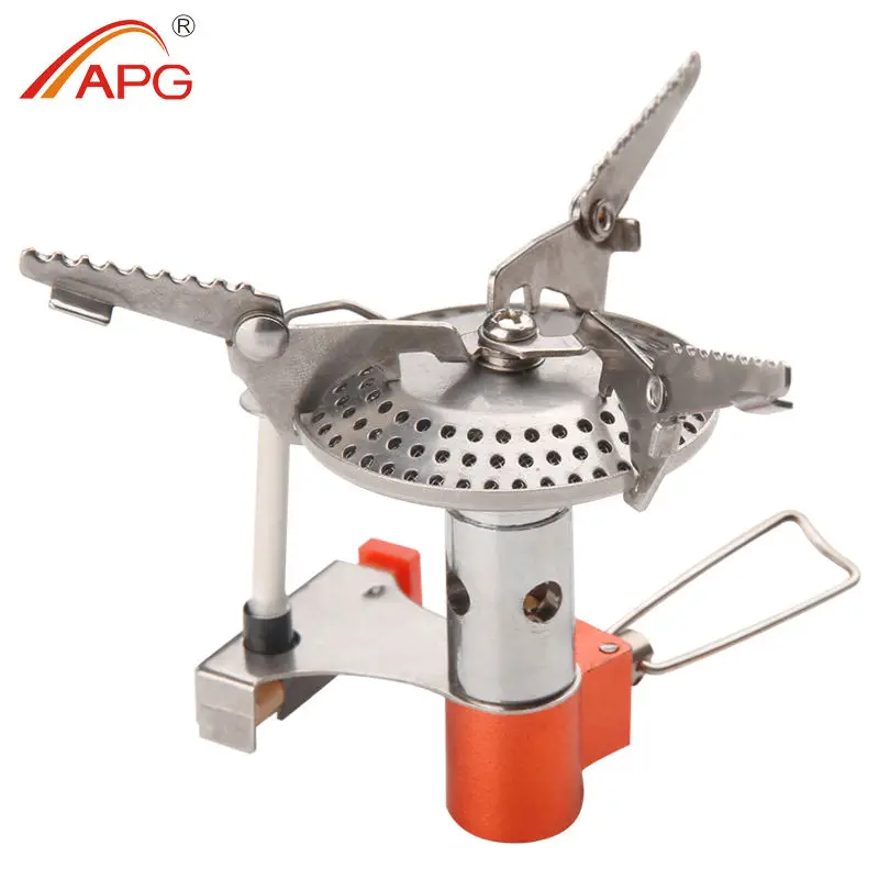 Portable Mini Camping Outdoor Alcohol Stove Gas Stove Survival Furnace Stove Pocket Picnic Cooking Gas Burner