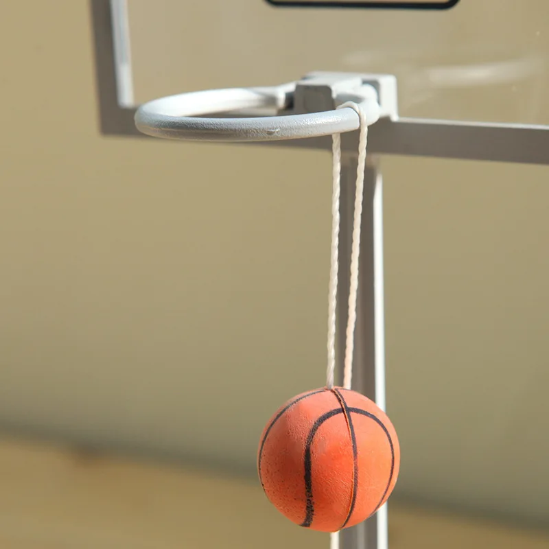 Custom mini foldable basketball hoop toy desktop shooting toy game tabletop basketball game