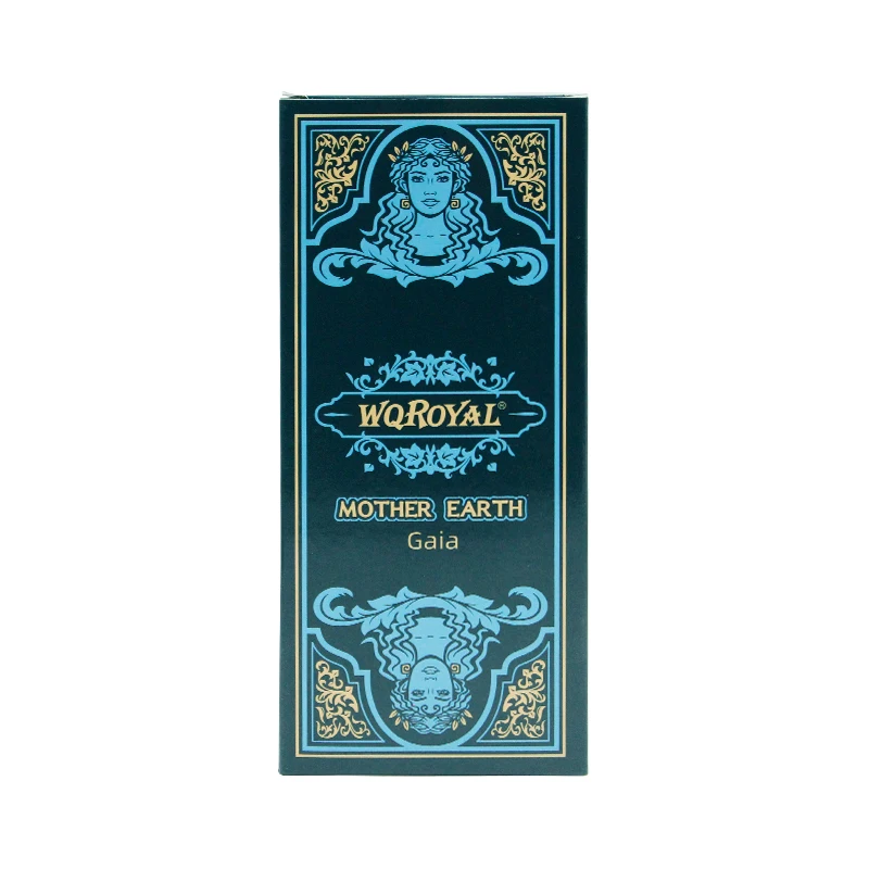WQROYAL BRAND High Quality serious  Customized  100% New Plastic  Playing Cards  Mother Land gaia & Skeleton Pirates design