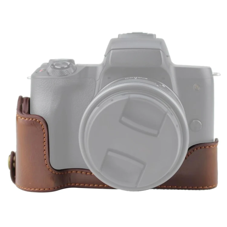 Оптовая продажа ниток из искусственной кожи полукорпус для камеры Canon EOS M50 Mark