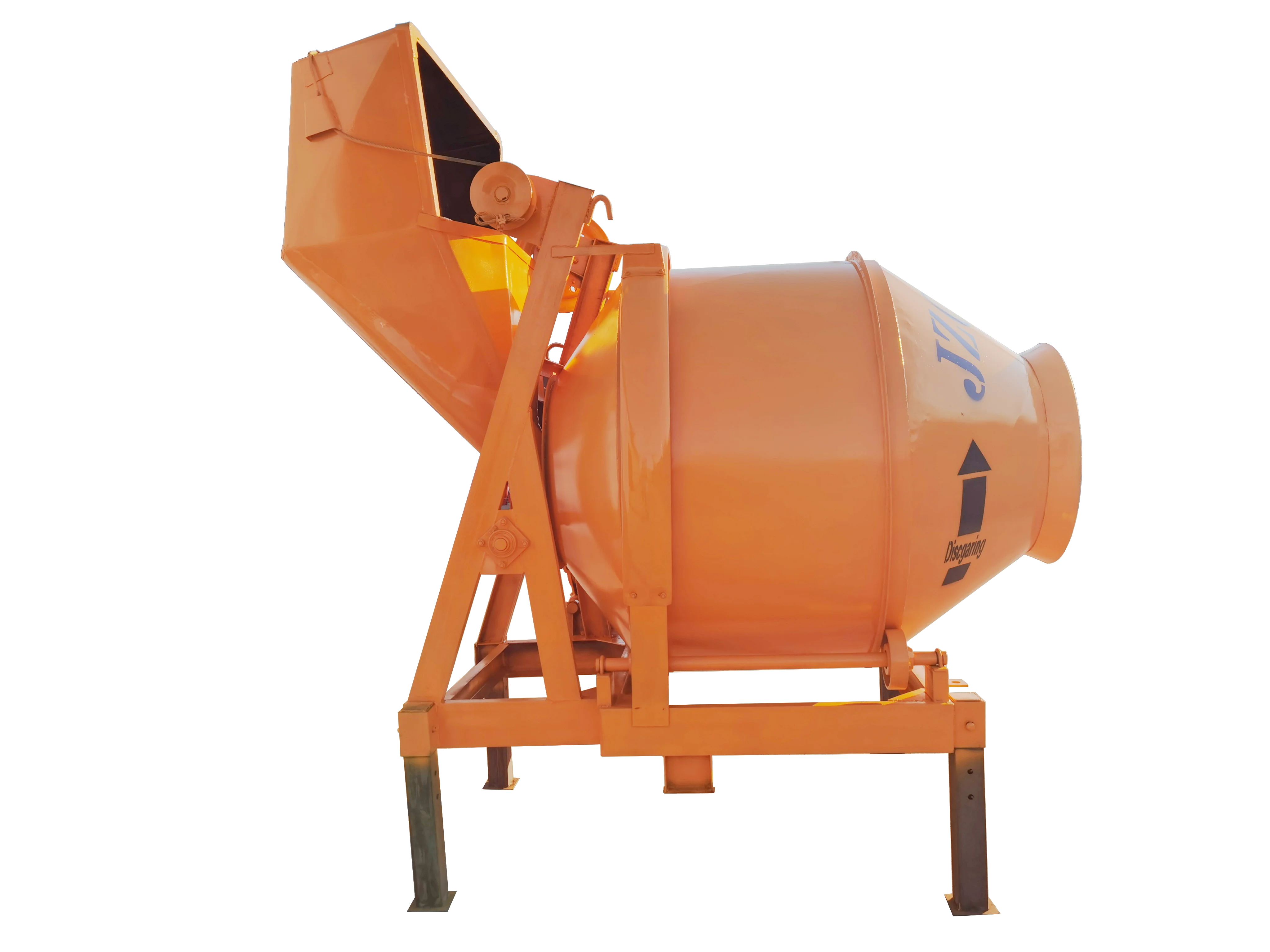 Hot Sale Small Diesel Concrete Mixer  High Efficiency Self  Lift Concrete Mixer Diesel Self Loading Cement Mixing Machine