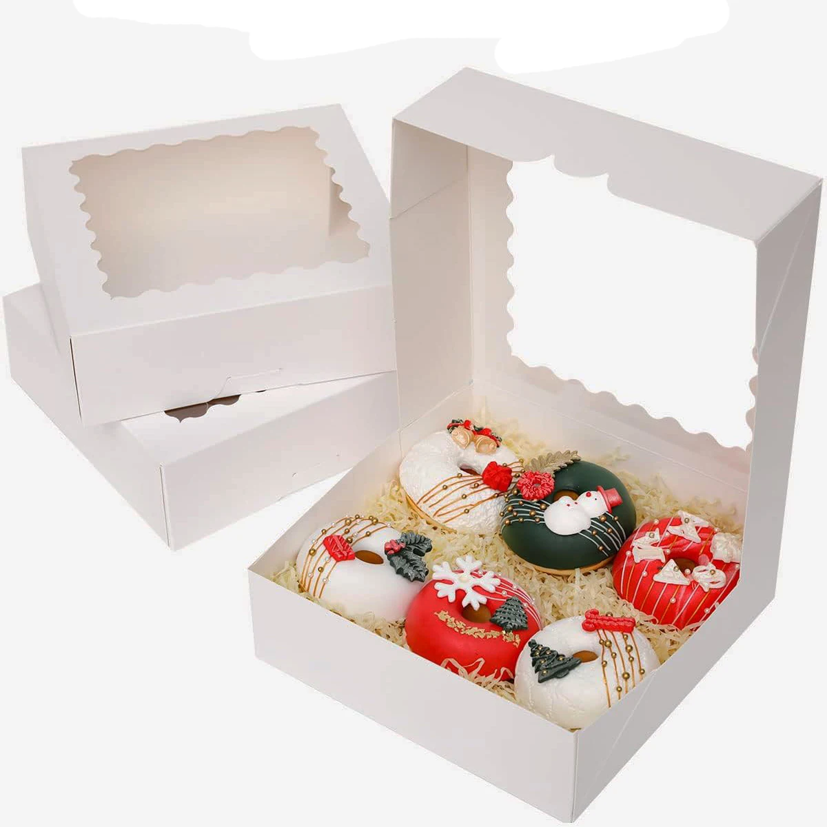 Factory wholesale customized size Chocolate folding Holiday gift giving packaging carton box for candies and cakes