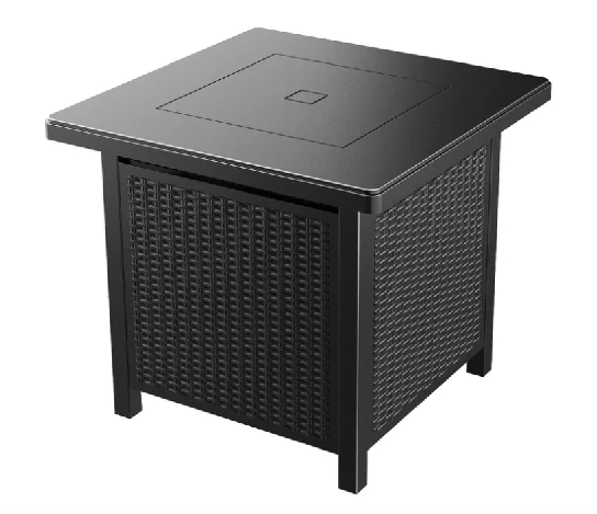 Fireplace Gas Table Modern Model T001R Garden Furniture Luxury Outdoor Fireplace Couch Furniture Gas Fire Pit Table USA Market