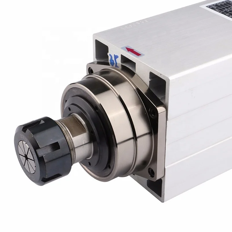 
HQD 4.5kw 220v 380v air cooling spindle motor for cnc wood machinery engraving milling cut hanqi mini spindle  (60536395873)