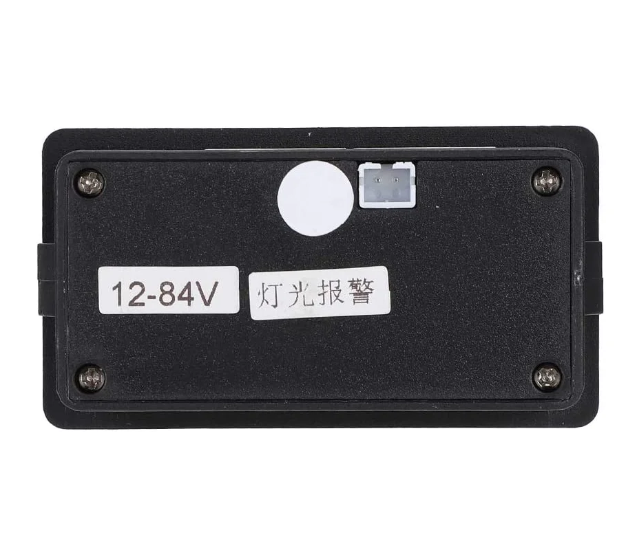 LCD Display Green Backlight Waterproof Monitor Gauge Digital Voltmeter Testers For Lithium Battery Lead-Acid Batteries