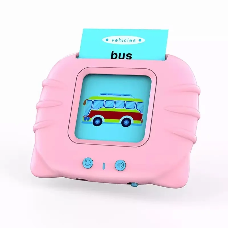 Preschool Learning Toys Early Educational Intelligent Electric Kids Language Card Reader Words Reading Learning Machine