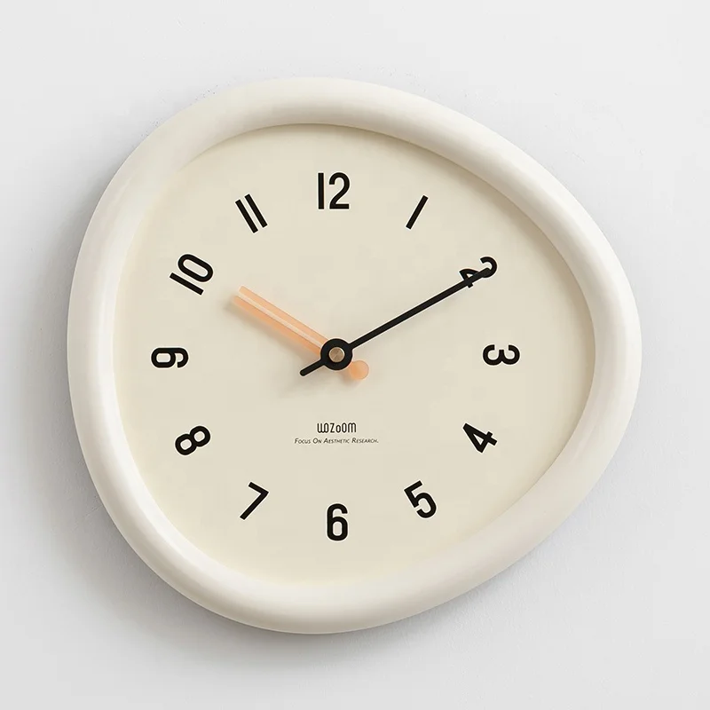 Mandelda Wall Clock Home Decor  Luxury Triangle Shaped Clock Wall Decoration Modern DIY Custom Big Wall Clock For Living Room